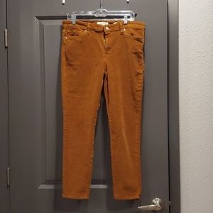EUC Lucky Brand Carmel Colored Corduroys